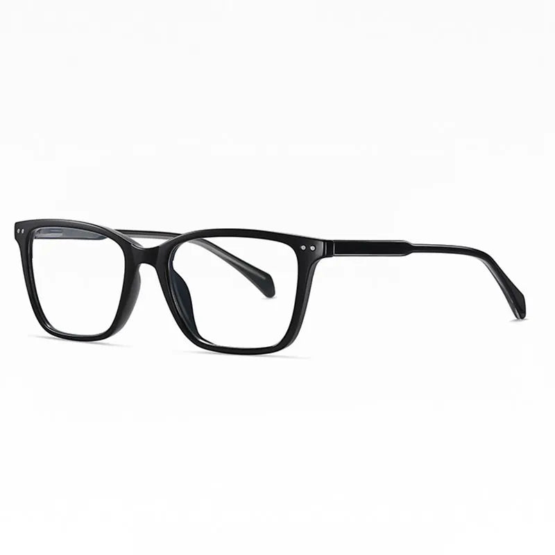 Hotochki Unisex Full Rim Square Tr 90 Alloy Eyeglasses 351447