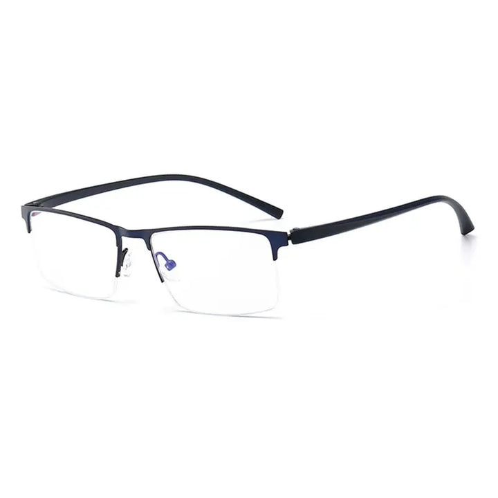 Hotochki 9501 unisex semi rim alloy prescription eyeglasses — view 7