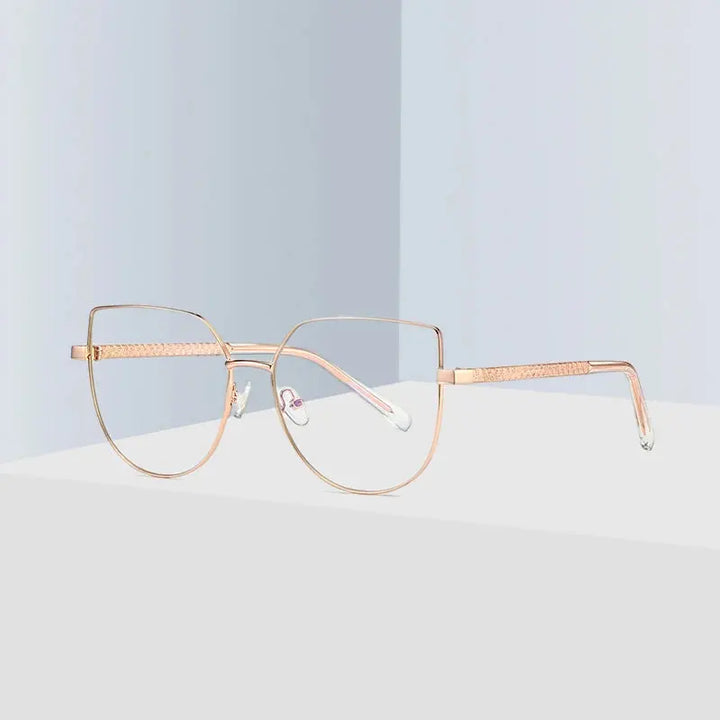Hotochki Womens Full Rim Cat Eye Alloy Frames 300700 — view 1 | Hotochki at FuzWeb
