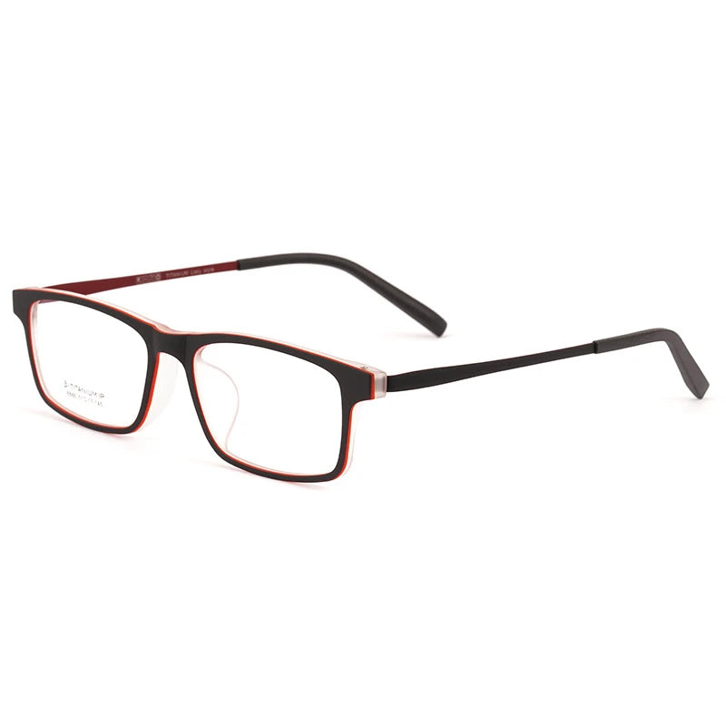 Kocolior Women's Full Rim Square Tr 90 Titanium Eyeglasses 48886