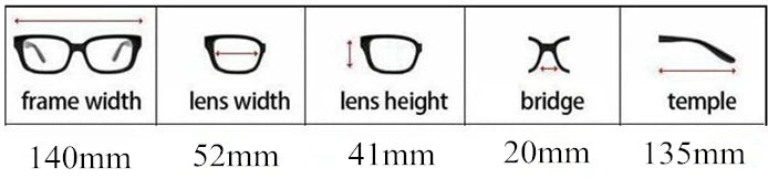 Aimee Men's Full Rim Square Double Bridge Titanium Acetate Eyeglasses 4507