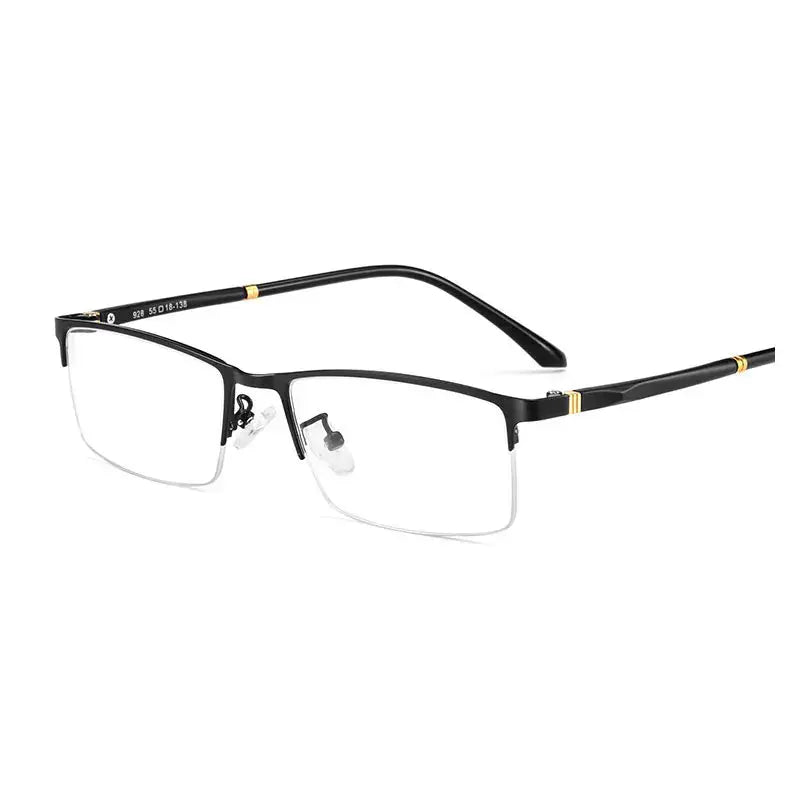 Hotochki Unisex Semi Rim Rectangle Alloy Frames 928000 FuzWeb