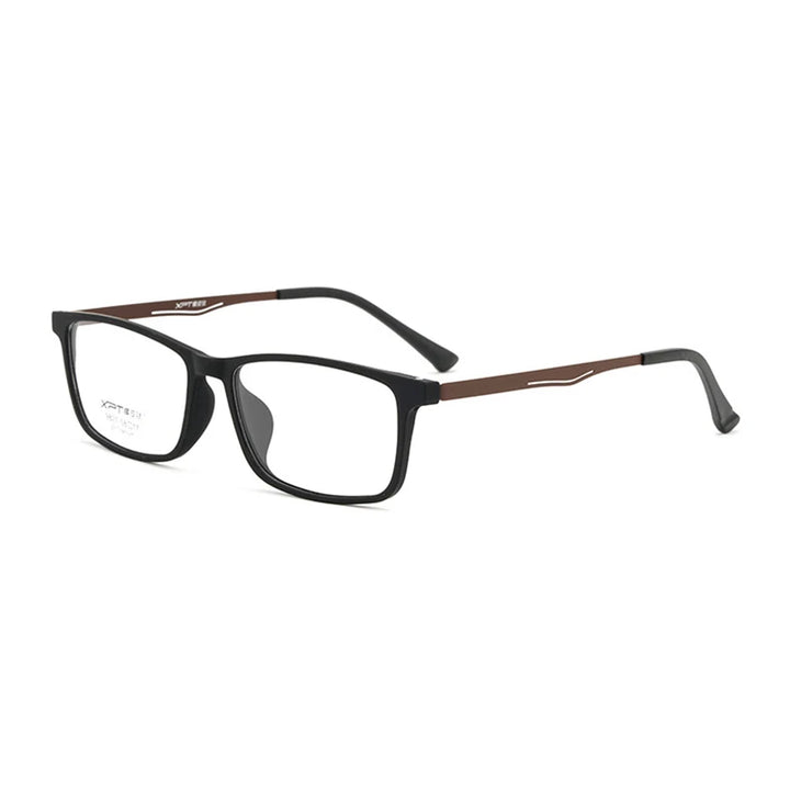 Hotony Unisex Full Rim Lightweight Titanium Prescription Eyeglasses 9827 size chart