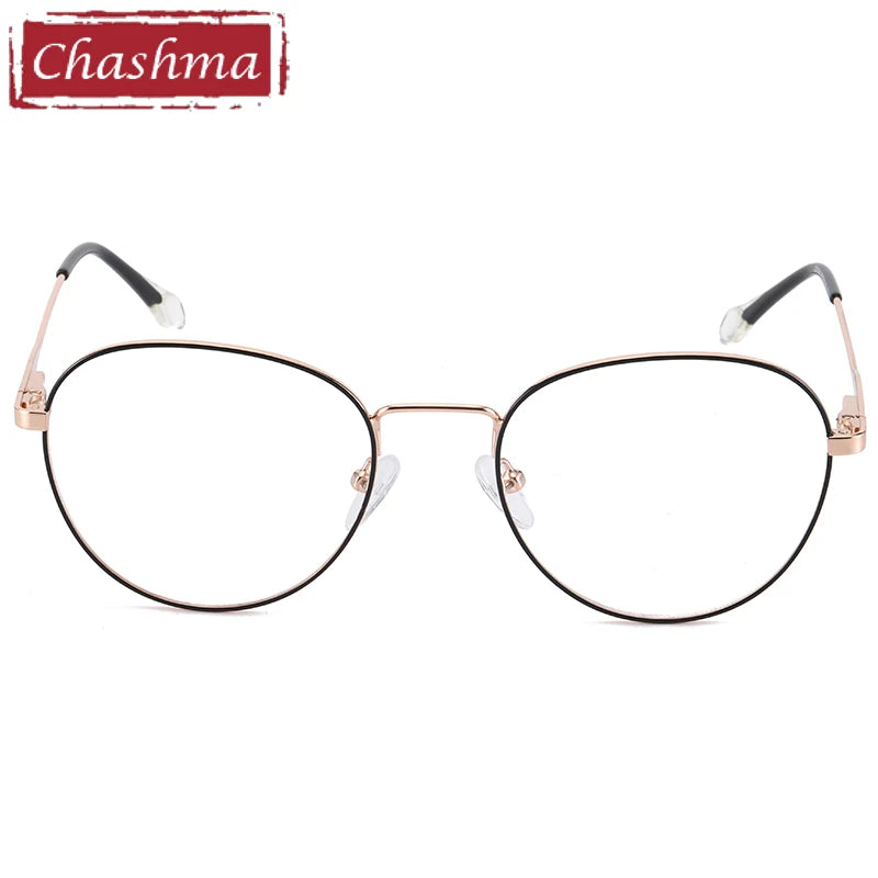 Chashma Women's Full Rim Oval Round Alloy Eyeglasses 41041 Full Rim Chashma   