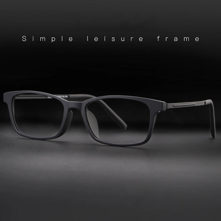 Hotony Unisex Full Rim Pure Titanium Prescription Eyeglasses 8802 size chart