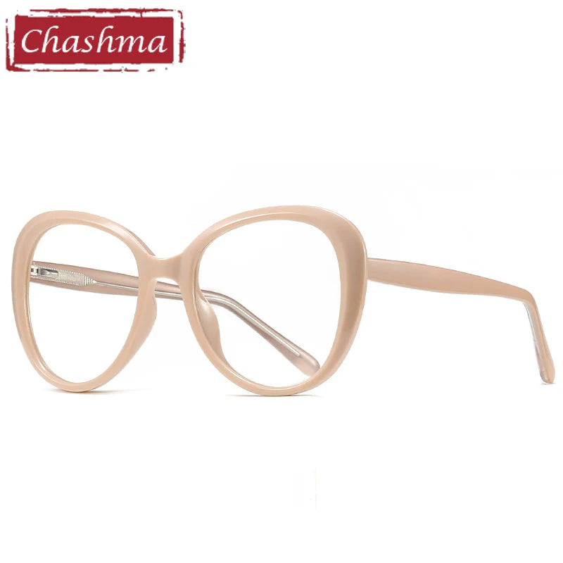Chashma Women's Full Rim Cat Eye Butterfly Acetate Eyeglasses 420131