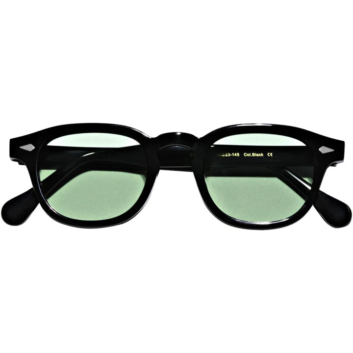 Hewei Unisex Full Rim Square Acetate Sunglasses 0002 Sunglasses Hewei   