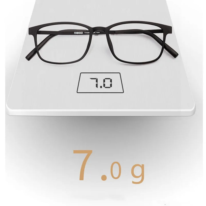 Kocolior Unisex Full Rim Square Tr 90 Eyeglasses 8856 Full Rim Kocolior   