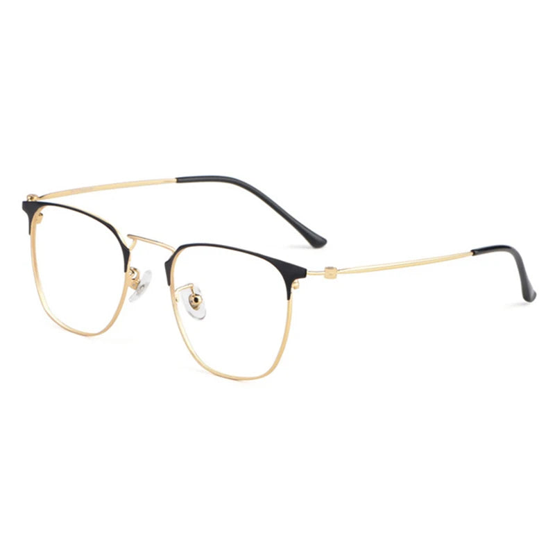 Hotony Unisex Full Rim Alloy Prescription Eyeglasses 88006 size chart
