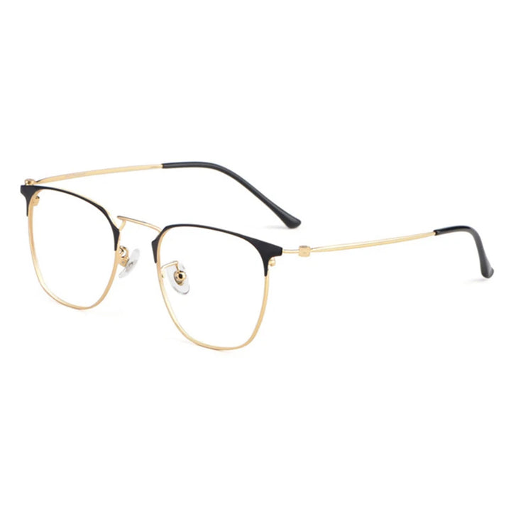 Hotony Unisex Full Rim Alloy Prescription Eyeglasses 88006 size chart