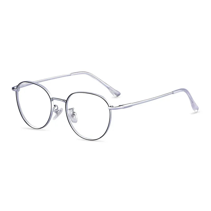 Hotony Unisex Full Rim Titanium Prescription Eyeglasses 80047 size chart