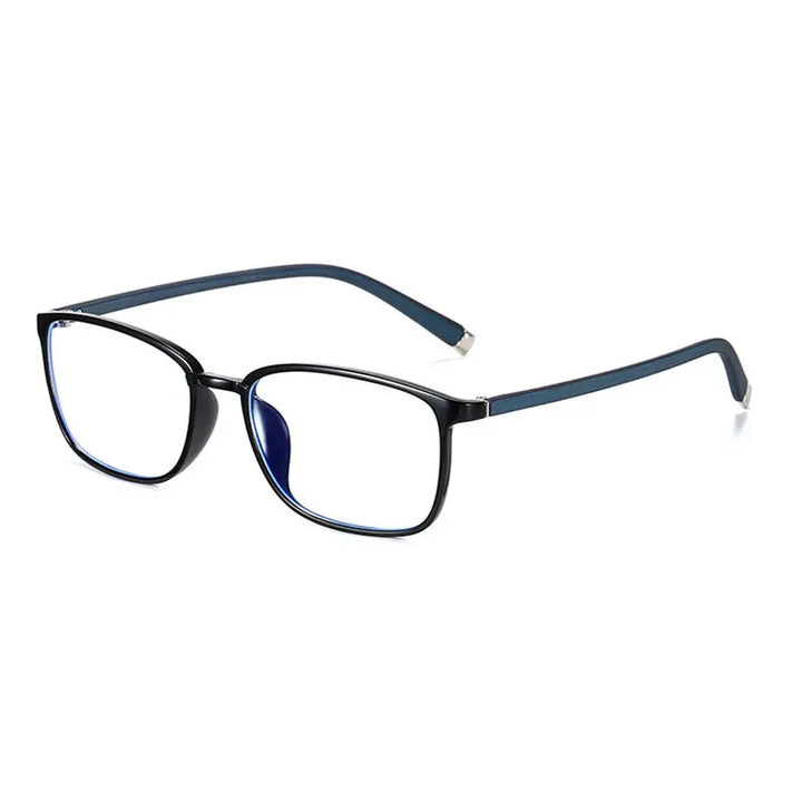Handoer Women's Full Rim Square Tr 90 Titanium Eyeglasses 41041