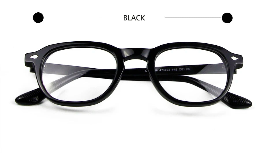 Esnbie Women's Full Rim Oval Square Acetate Eyeglasses 610841