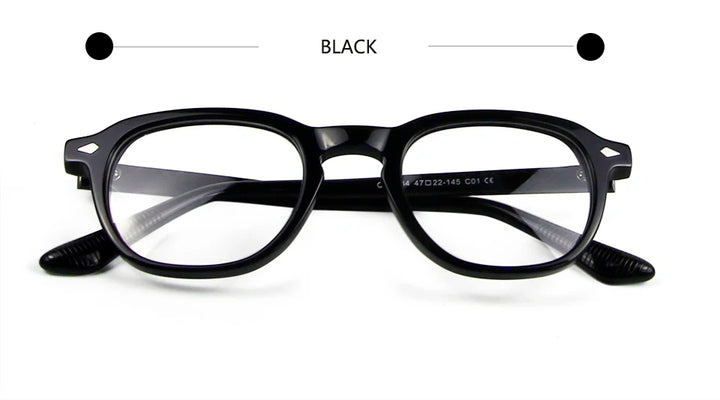 Esnbie Women's Full Rim Oval Square Acetate Eyeglasses 610841