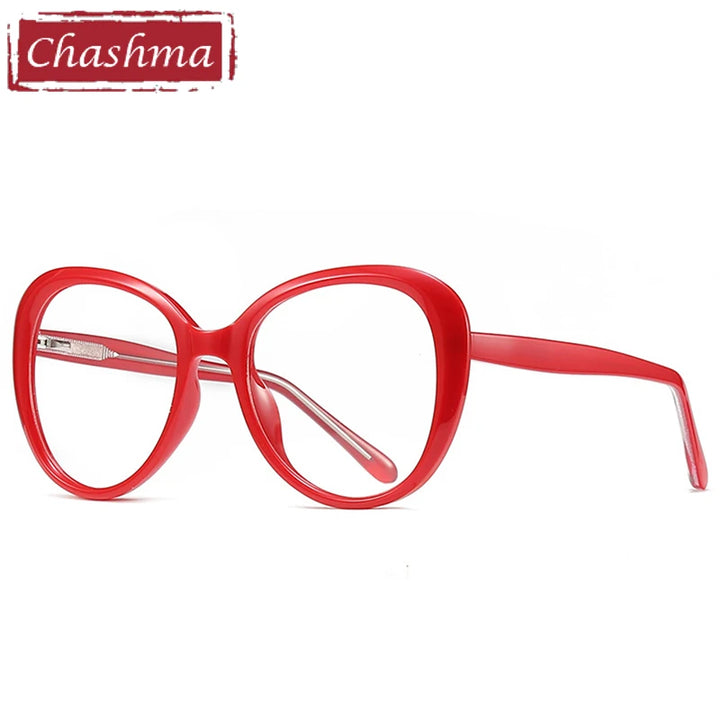 Chashma Women's Full Rim Cat Eye Butterfly Acetate Eyeglasses 420131