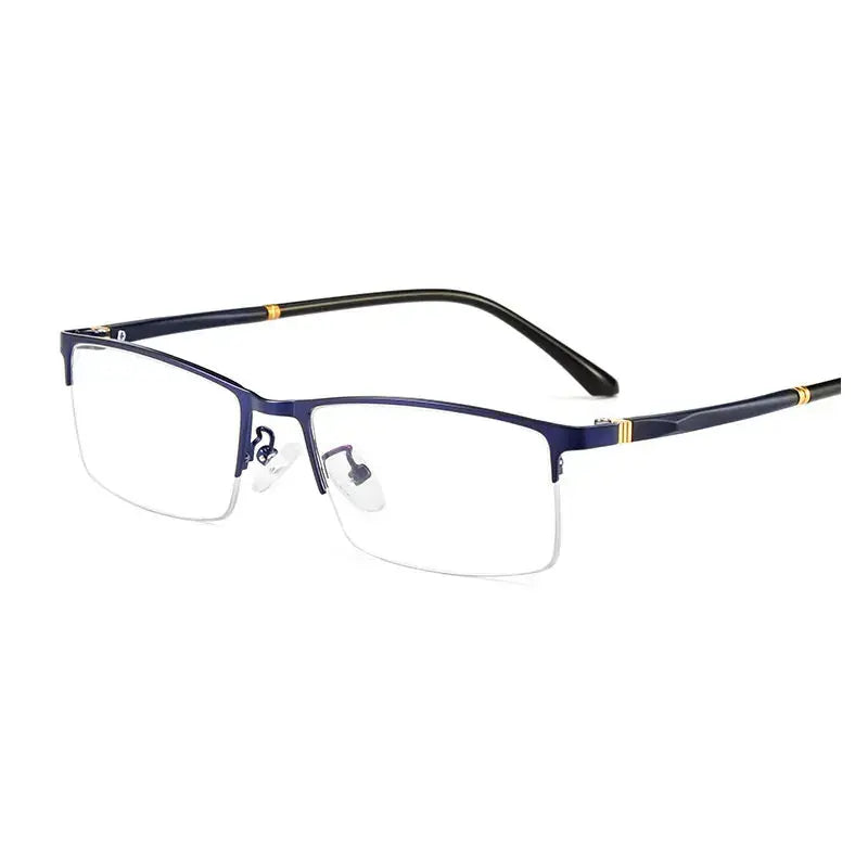 Hotochki Unisex Semi Rim Rectangle Alloy Frames 928000 FuzWeb