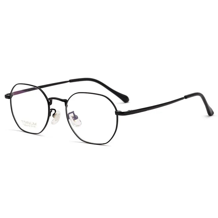 Hotochki T3956 unisex beta titanium prescription eyeglasses — view 10