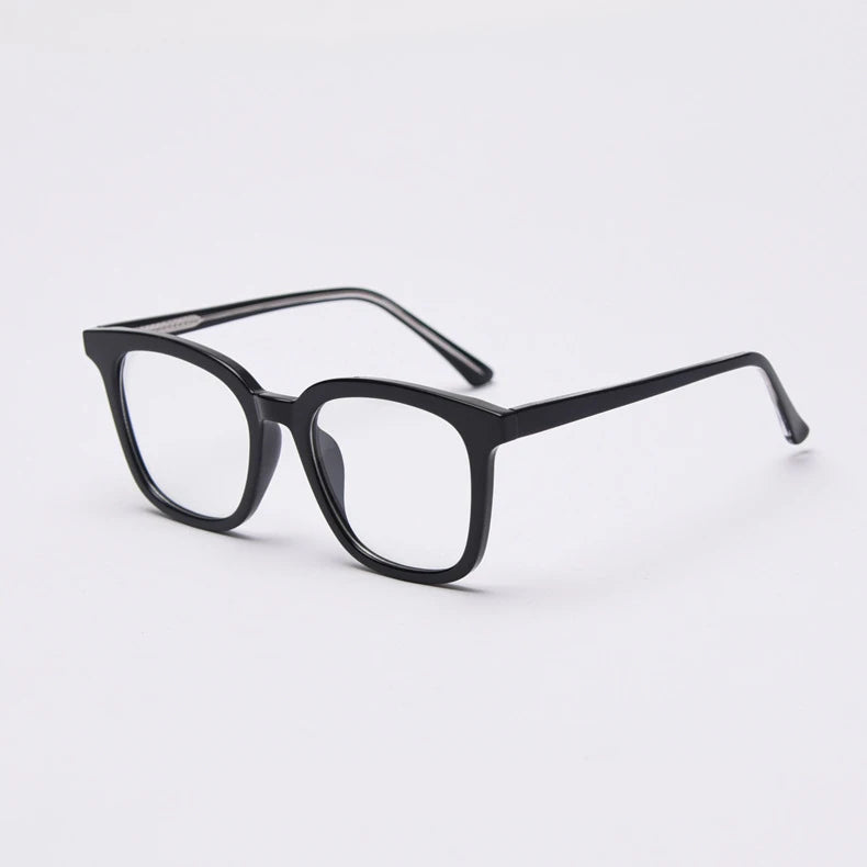 CCSpace Unisex Full Rim Square Tr 90 Titanium Frame Eyeglasses 49863 Full Rim CCspace C1  