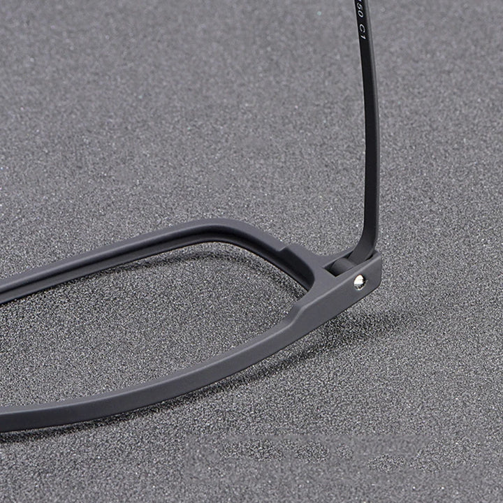 Hotony Unisex Full Rim Titanium Prescription Eyeglasses 2099-1 size chart