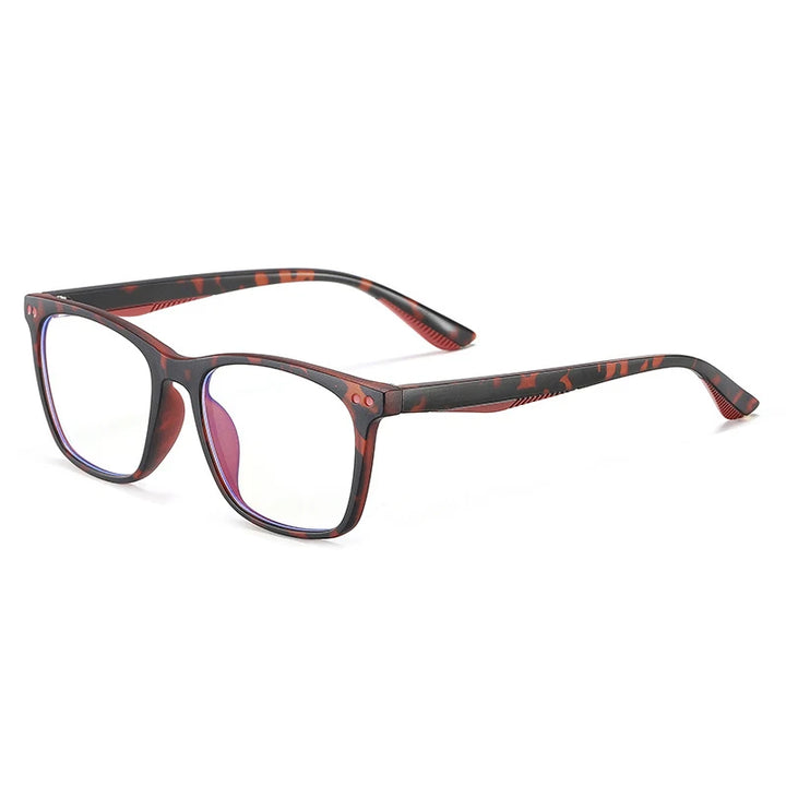 Reven Jate Unisex Youth's Full Rim Square Tr 90 Eyeglasses 45103
