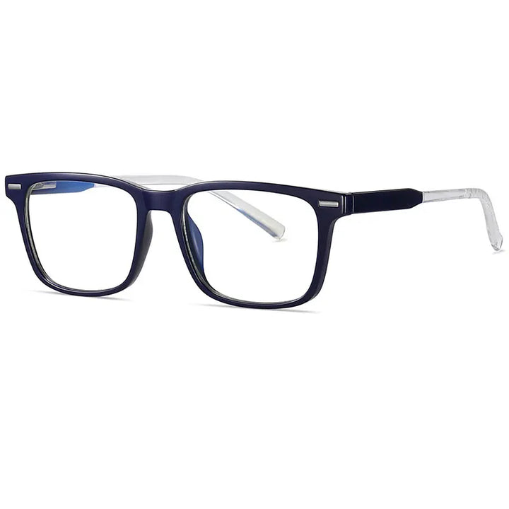 Hotochki Unisex Full Rim Square Tr 90 Alloy Eyeglasses 232377