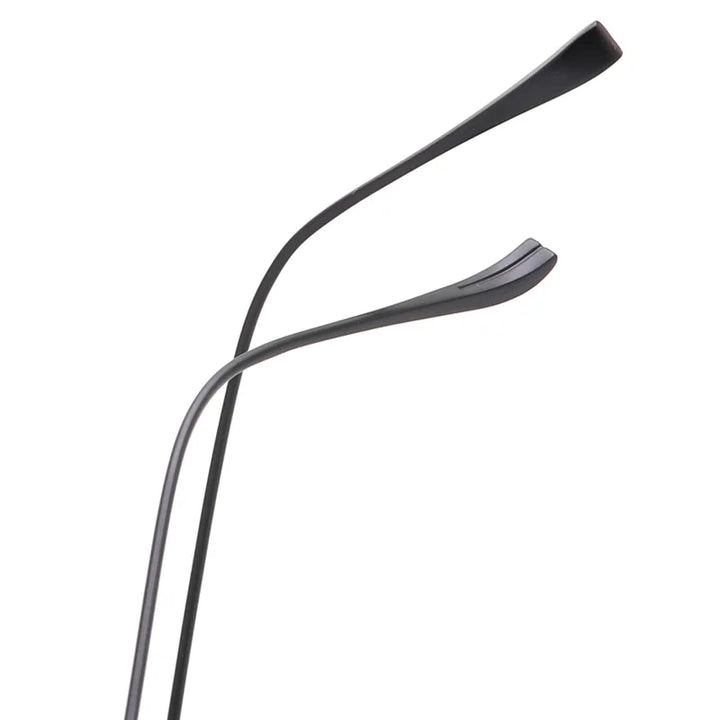 Muzz 05209 men's square IP titanium prescription eyeglasses — view 7