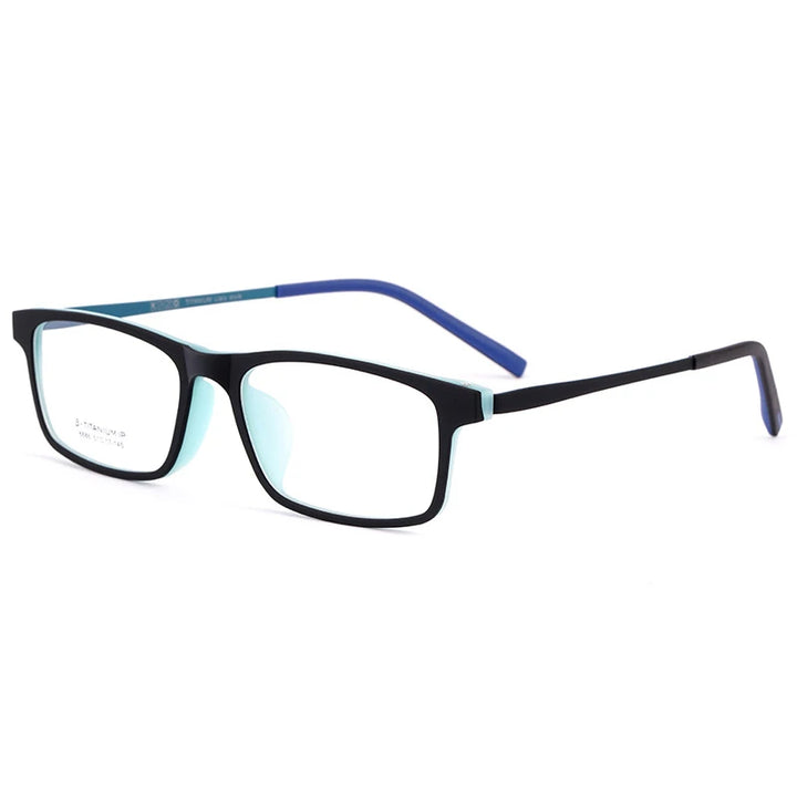 Kocolior Women's Full Rim Square Tr 90 Titanium Eyeglasses 48886