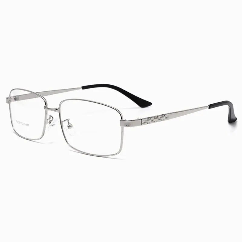 Hotochki Men's Full Rim Rectangle  Alloy Frame Eyeglasses 6035 Full Rim Hotochki   