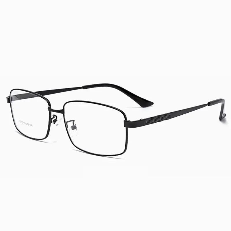 Hotochki Men's Full Rim Square Alloy Eyeglasses 6035 Full Rim Hotochki   