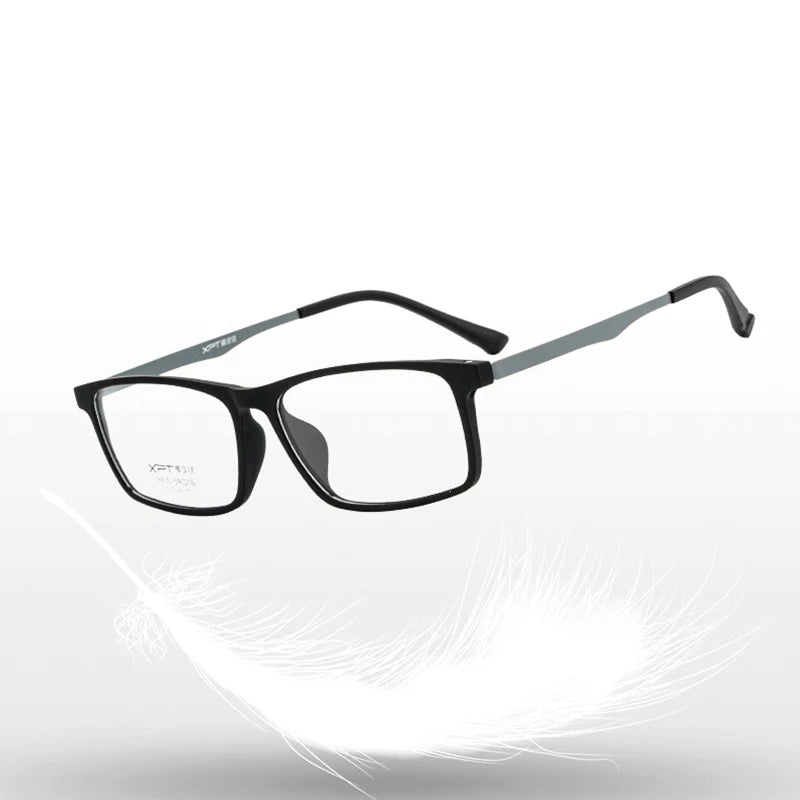 Hotony Unisex Full Rim Titanium Prescription Eyeglasses 9830 size chart