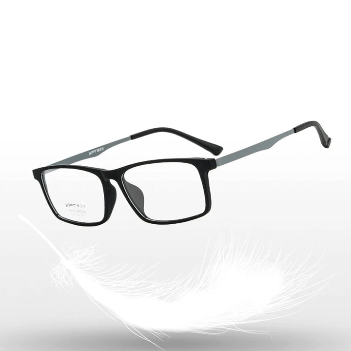 Hotony Unisex Full Rim Titanium Prescription Eyeglasses 9830 size chart