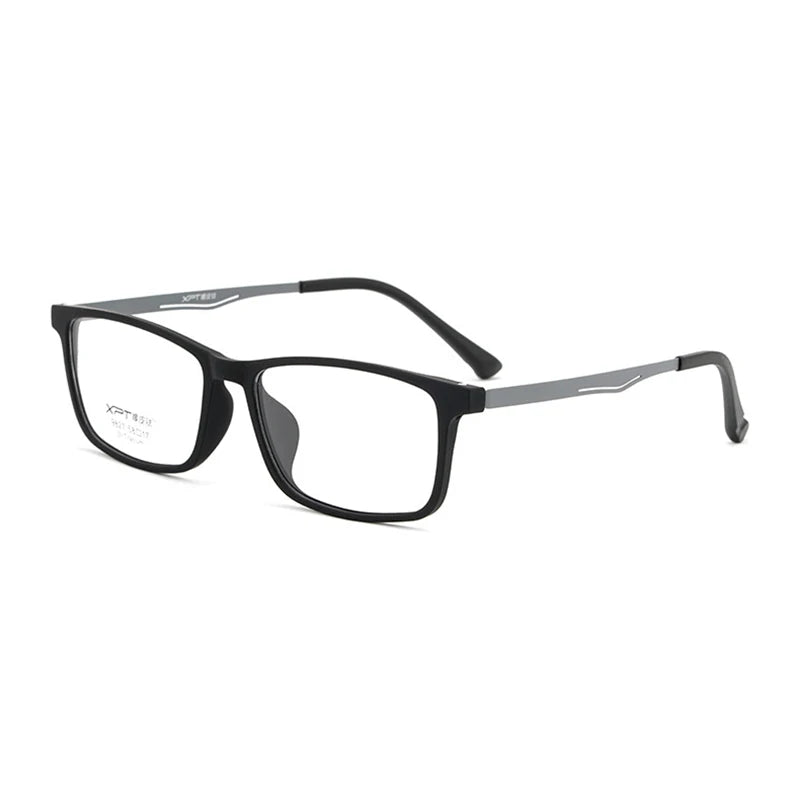 Hotony Unisex Full Rim Lightweight Titanium Prescription Eyeglasses 9827 size chart