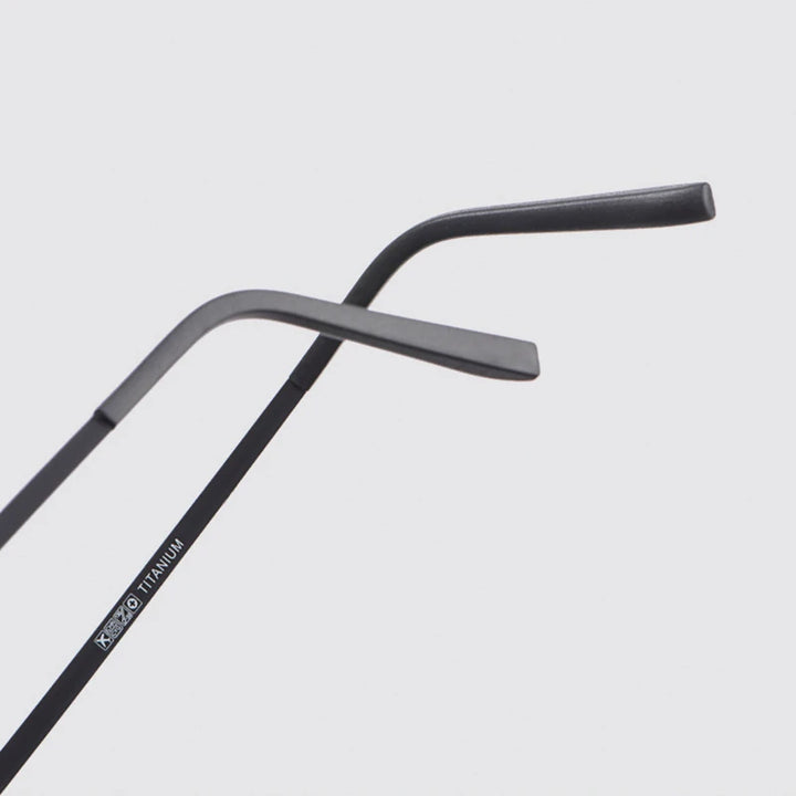 Hotony Unisex Full Rim Titanium Prescription Eyeglasses 2099-1 size chart