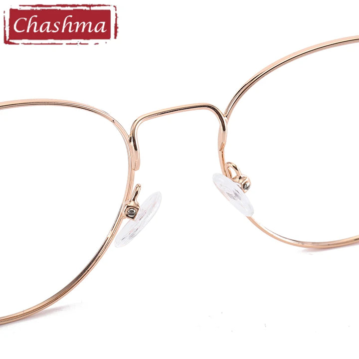 Chashma Women's Full Rim Oval Round Alloy Eyeglasses 41041 Full Rim Chashma   