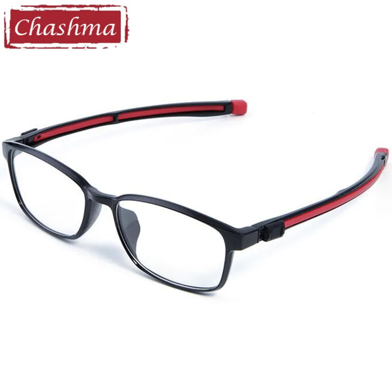 Chashma Ottica Women's Full Rim Square Tr 90 Titanium Eyeglasses 22204