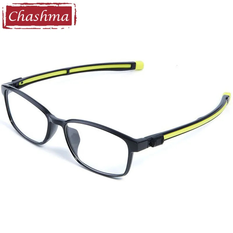 Chashma Ottica Women's Full Rim Square Tr 90 Titanium Eyeglasses 22204