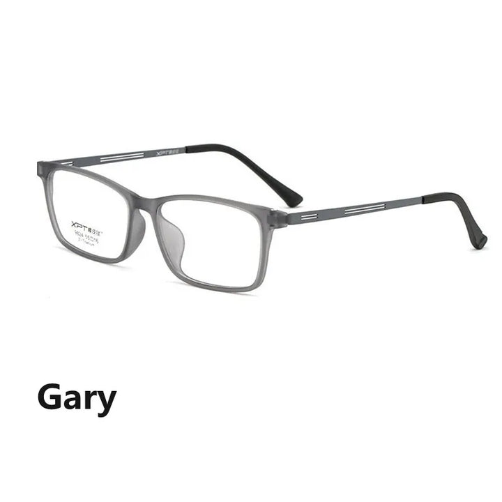 Kocolior Unisex Full Rim Square Titanium Alloy Hyperopic Reading Glasses 9824 Reading Glasses Kocolior Gary China 0