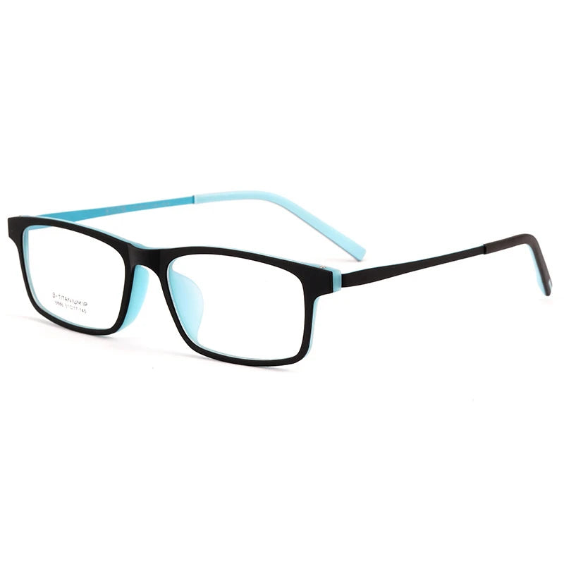 Kocolior Women's Full Rim Square Tr 90 Titanium Eyeglasses 48886