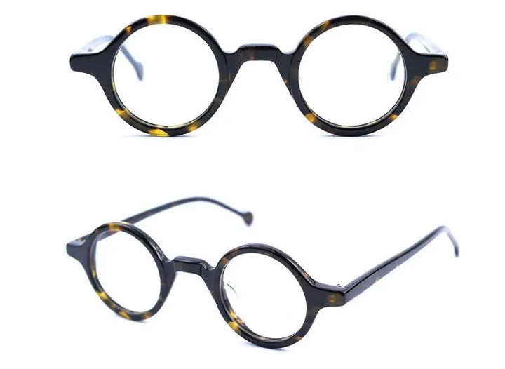 Muzz Women's Full Rim Round Acetate Eyeglasses 817916