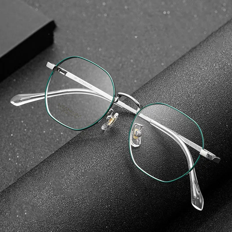 Hotochki T3956 unisex beta titanium prescription eyeglasses
