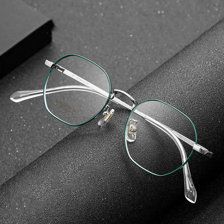 Hotochki T3956 unisex beta titanium prescription eyeglasses