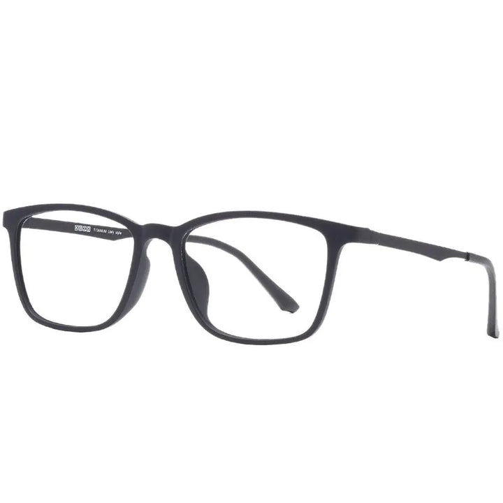 Kocolior Unisex Full Rim Square Titanium Tr 90 Eyeglasses 8808 Full Rim Kocolior   