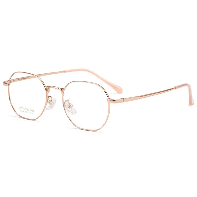 Hotochki T3956 unisex beta titanium prescription eyeglasses — view 9