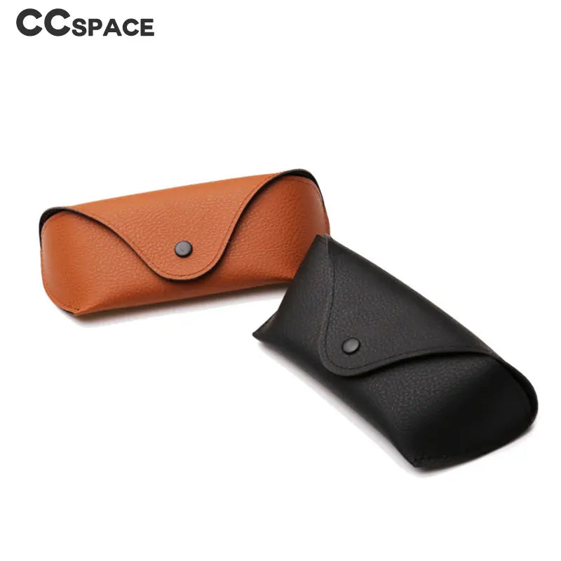 CCspace Unisex Faux Leather Eyeglass Case 8007 Case CCspace Case   