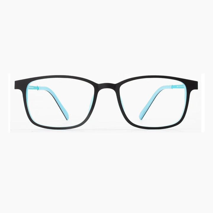 Kocolior Unisex Full Rim Square Tr 90 Eyeglasses 8856 Full Rim Kocolior Blue China 