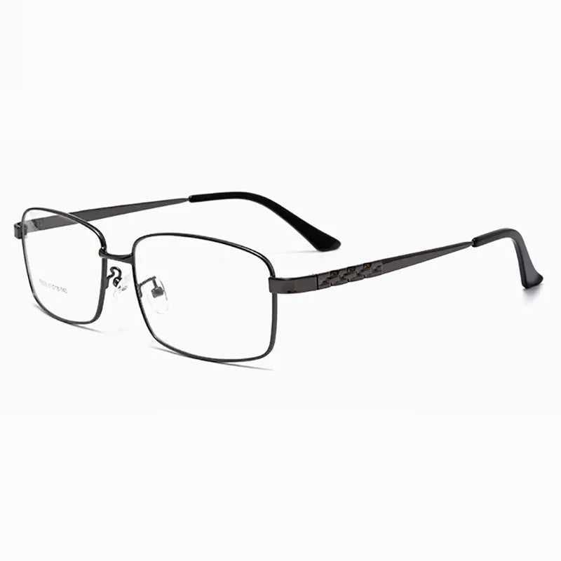 Hotochki Men's Full Rim Rectangle  Alloy Frame Eyeglasses 6035 Full Rim Hotochki   