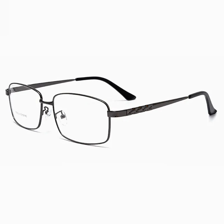 Hotochki Men's Full Rim Square Alloy Eyeglasses 6035 Full Rim Hotochki   