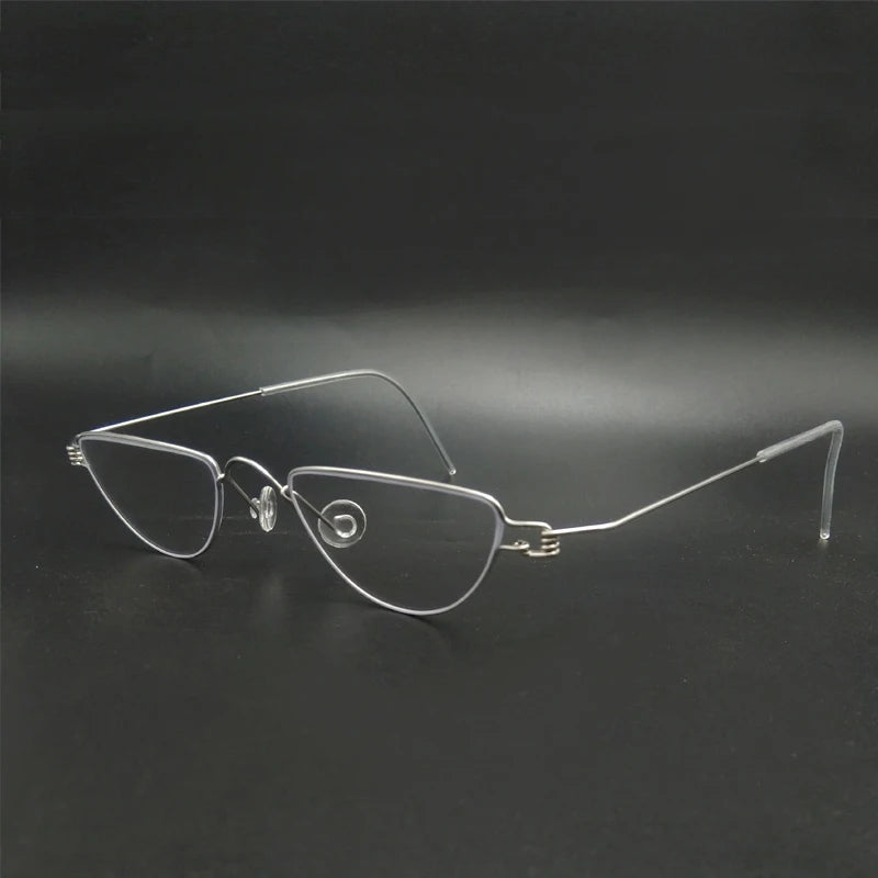 Yujo Unisex Full Rim Flat Top Triangle Hyperopic Reading Glasses 4520r Reading Glasses Yujo   