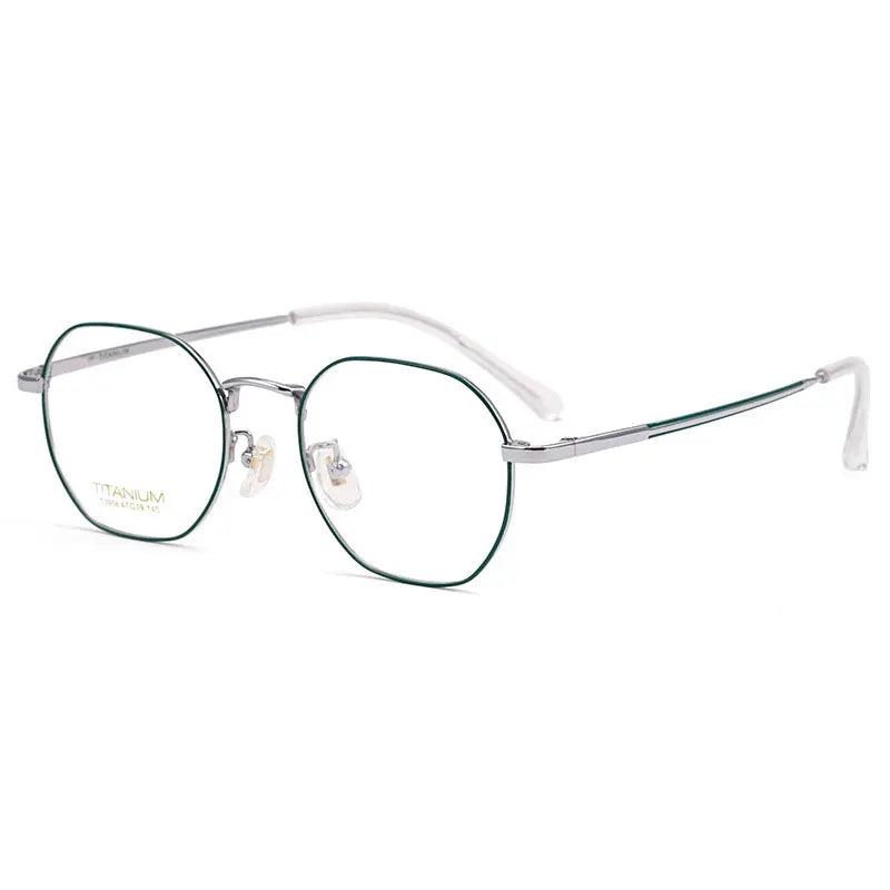 Hotochki T3956 unisex beta titanium prescription eyeglasses — view 4