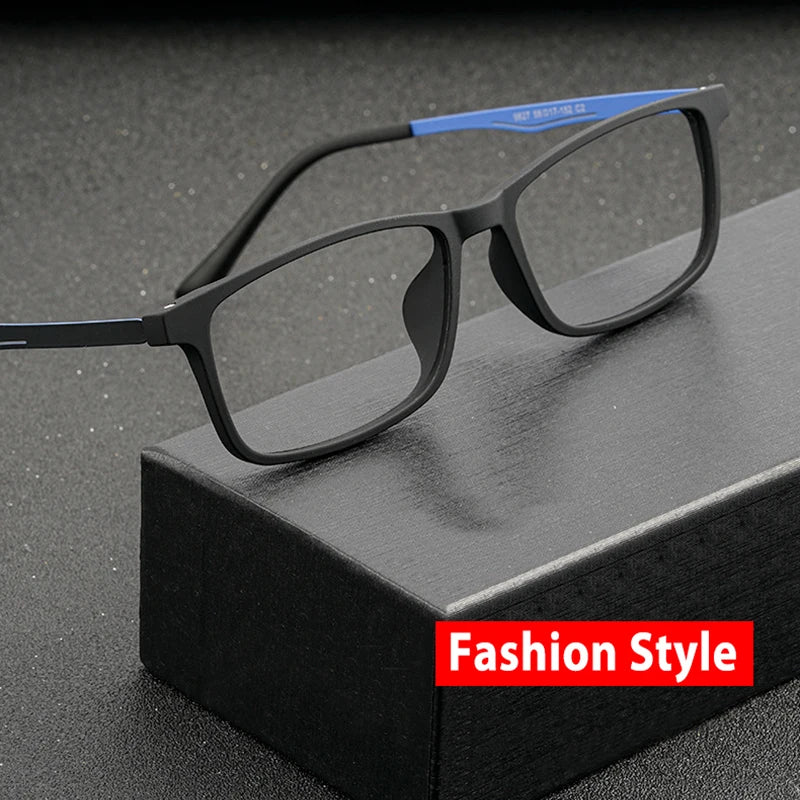 Hotony Unisex Full Rim Lightweight Titanium Prescription Eyeglasses 9827 size chart